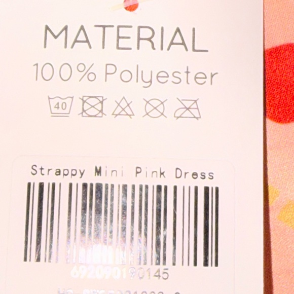 Women’s Boho Print Pink Mini Dress - Picture 6 of 12